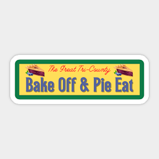 Stand by Me at The Pie Eating Contest Sticker